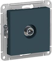 Розетка TV Оконечная без рамки Systeme Electric AtlasDesign 1-м. изумруд картинка